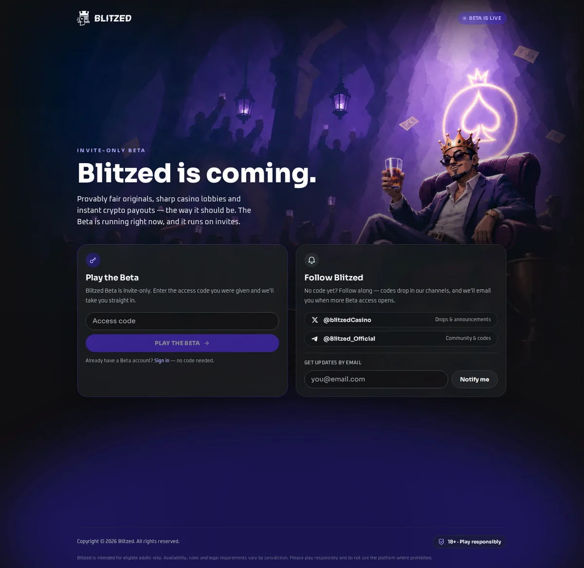 Blitzed Casino